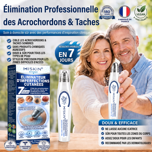 𝐇𝐈𝐒𝐊𝐈𝐍®👩‍⚕️ 𝐄𝐟𝐟𝐚𝐜𝐞𝐮𝐫 𝐝𝐞 𝐒𝐤𝐢𝐧 𝐓𝐚𝐠𝐬 𝐞𝐭 𝐝’𝐈𝐦𝐩𝐞𝐫𝐟𝐞𝐜𝐭𝐢𝐨𝐧𝐬 𝐞𝐧 𝟕 𝐉𝐨𝐮𝐫𝐬 — 𝐒𝐭𝐲𝐥𝐨 𝐑𝐨𝐥𝐥-𝐎𝐧 𝐀𝐯𝐚𝐧𝐜é, 𝐒𝐚𝐧𝐬 𝐃𝐨𝐮𝐥𝐞𝐮𝐫 𝐞𝐭 𝐒𝐚𝐧𝐬 𝐂𝐢𝐜𝐚𝐭𝐫𝐢𝐜𝐞